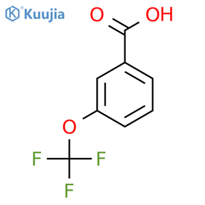 3-(Trifluoromethoxy)benzoic acid structure