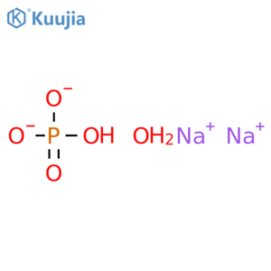 Phosphoric acid,disodium salt, hydrate (8CI,9CI) structure