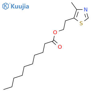 2-(4-Methyl-5-thiazolyl)ethyl decanoate structure