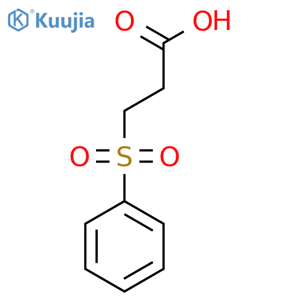 3-(benzenesulfonyl)propanoic acid structure