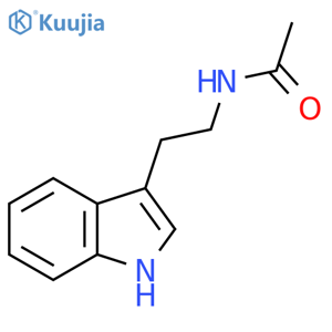 N-Acetyltryptamine structure