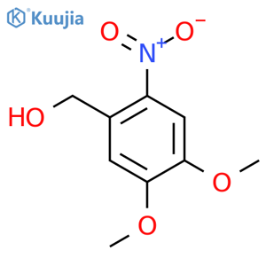 4,5-Dimethoxy-2-nitrobenzyl Alcohol structure