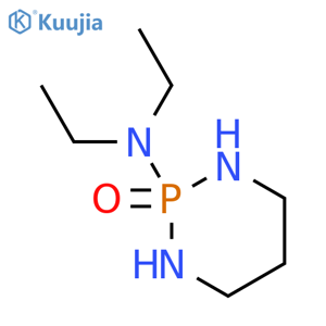 1,3,2-Diazaphosphorin-2(1H)-amine,N,N-diethyltetrahydro-, 2-oxide structure