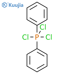 Trichloro(diphenyl)-λ5-phosphane structure