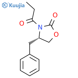 (S)-4-Benzyl-3-propionyl-2-oxazolidinone structure