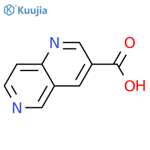 1,6-Naphthyridine-3-carboxylic acid structure