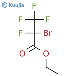 Ethyl 2-Bromo-2,3,3,3-tetrafluoropropionate structure