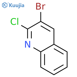 3-Bromo-2-chloroquinoline structure