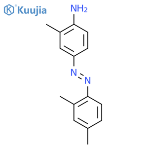 Benzenamine,4-[2-(2,4-dimethylphenyl)diazenyl]-2-methyl- structure