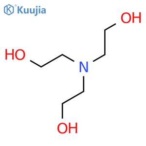 Triethanolamine structure