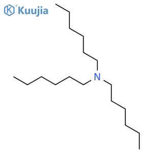 Trihexylamine structure