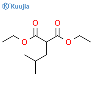 Diethyl isobutylmalonate structure