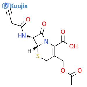 Cefacetrile structure