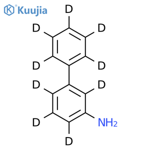 3-AMINOBIPHENYL-D9 structure