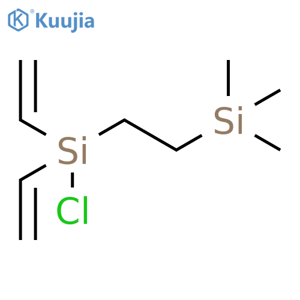 Silane, [2-(chlorodiethenylsilyl)ethyl]trimethyl- structure