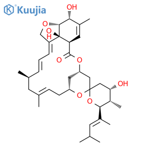 Milbemycin B,5-O-demethyl-28-deoxy-25-[(1E)-1,3-dimethyl-1-buten-1-yl]-6,28-epoxy-23-hydroxy-,(6R,23S)- structure