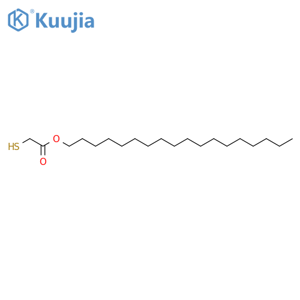 Octadecyl thioglycolate structure