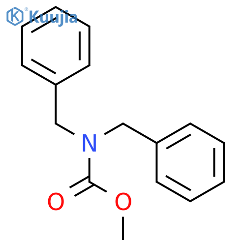 Methyl N,N-dibenzylcarbamate structure