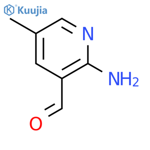 2-Amino-5-methylnicotinaldehyde structure