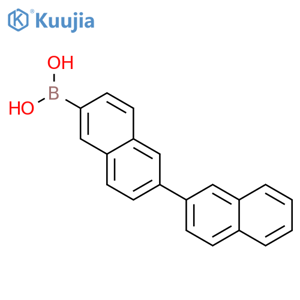 2,2'-Binaphthalen-6-ylboronic Acid (contains varying amounts of anhydride) structure