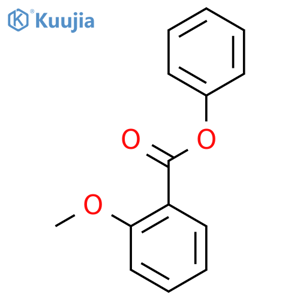 Phenyl 2-methoxybenzoate structure