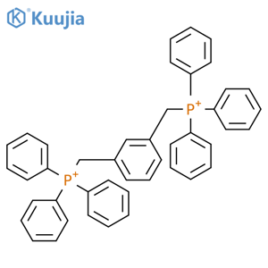 Phosphonium,1,1'-[1,3-phenylenebis(methylene)]bis[1,1,1-triphenyl-, bromide (1:2) structure