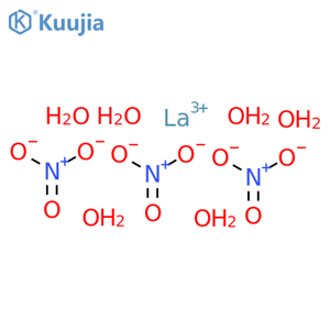 Lanthanum nitrate hexahydrate structure