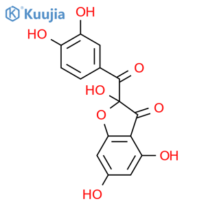 3(2H)-Benzofuranone, 2-(3,4-dihydroxybenzoyl)-2,4,6-trihydroxy- structure