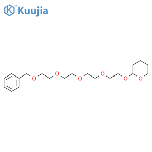 Benzyl-PEG4-THP structure