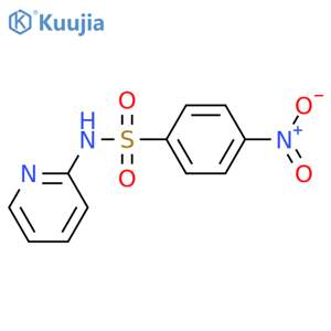 Benzenesulfonamide,4-nitro-N-2-pyridinyl- structure