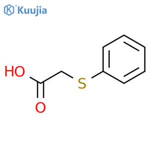 2-(phenylsulfanyl)acetic acid structure