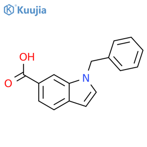 1-Benzyl-1H-indole-6-carboxylic acid structure