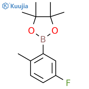 5-Fluoro-2-methylphenylboronic Acid Pinacol Ester structure