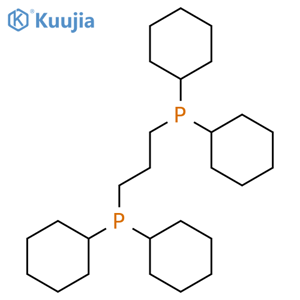 1,3-Bis(dicyclohexylphosphino)propane structure