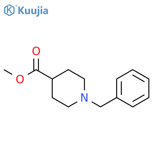 Methyl 1-benzylpiperidine-4-carboxylate structure