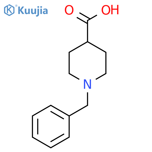 1-Benzylpiperidine-4-carboxylic acid structure