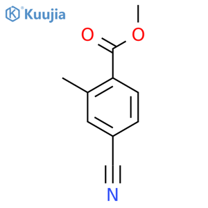 Methyl 4-cyano-2-methylbenzoate structure