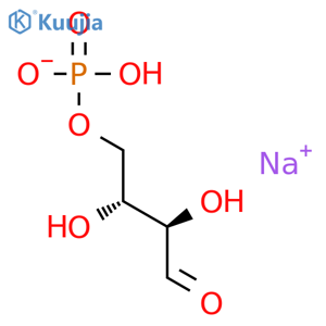 D-Erythrose 4-phosphate sodium structure