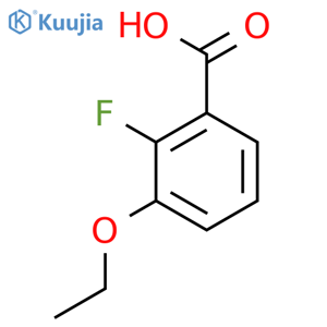 3-Ethoxy-2-fluorobenzoic acid structure