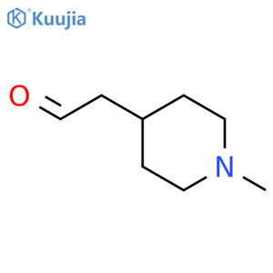 1-Methyl-4-piperidineacetaldehyde structure