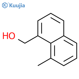 (8-Methylnaphthalen-1-yl)methanol structure