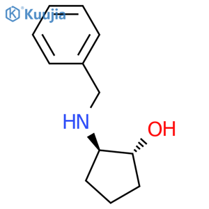 (1R,2R)-2-(benzylamino)cyclopentan-1-ol structure