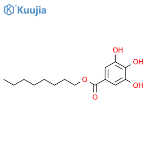 Octyl gallate structure