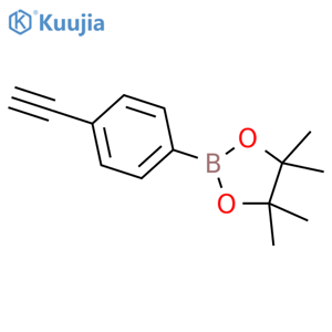 4-Ethynylbenzeneboronic acid pinacol ester structure