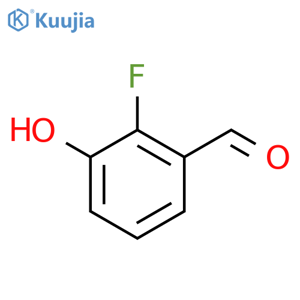 2-Fluoro-3-hydroxybenzaldehyde structure