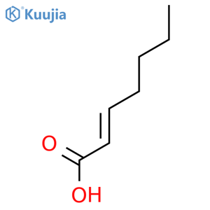 hept-2-enoic acid structure