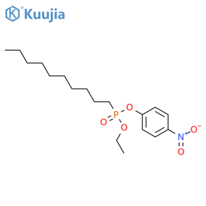 Phosphonic acid,decyl-, ethyl p-nitrophenyl ester (7CI,8CI) structure