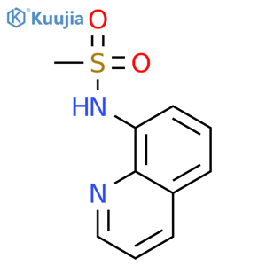 Methanesulfonamide,N-8-quinolinyl- structure