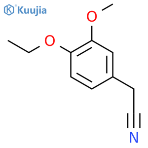 4-Ethoxy-3-methoxyphenylacetonitrile structure