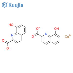 Copper quinolate structure